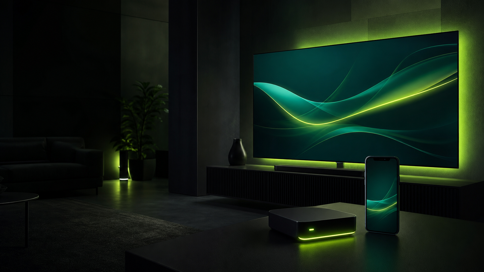Téléviseur, tablette et smartphone compatibles avec un abonnement IPTV